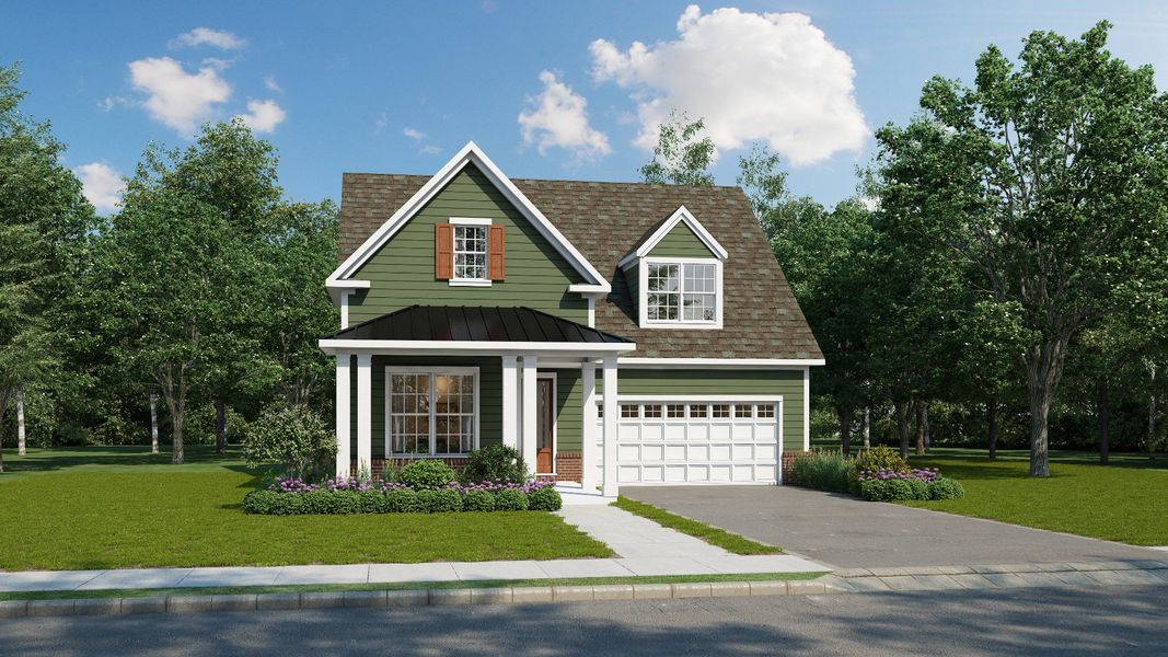 Representative exterior photo of a completed home built from the Chapman by Grant & Co in Union Depot, Bartlett, TN (Image 2).