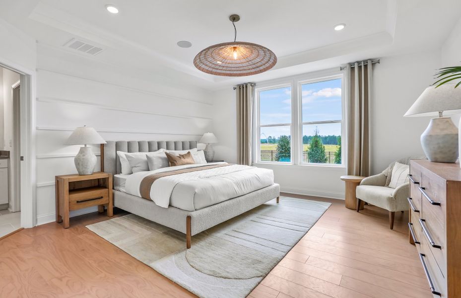 Representative furnished interior of a home built from the Mainstay by Del Webb in Del Webb Carolina Ridge, Midland (Image 7).