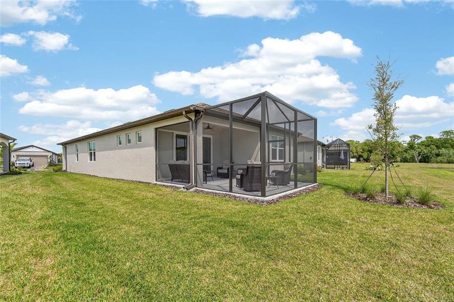 Exterior details and patio area of a home in , Palmetto (Image 39). Exterior details and patio area of a home in , Palmetto (Image 39).