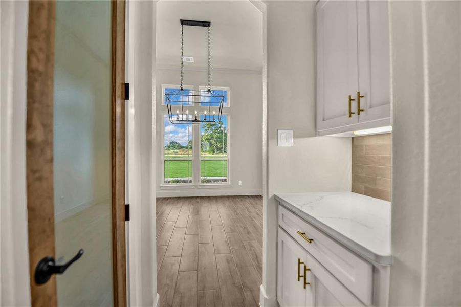 Furnished interior view inside a new home in , Decatur (Image 14).