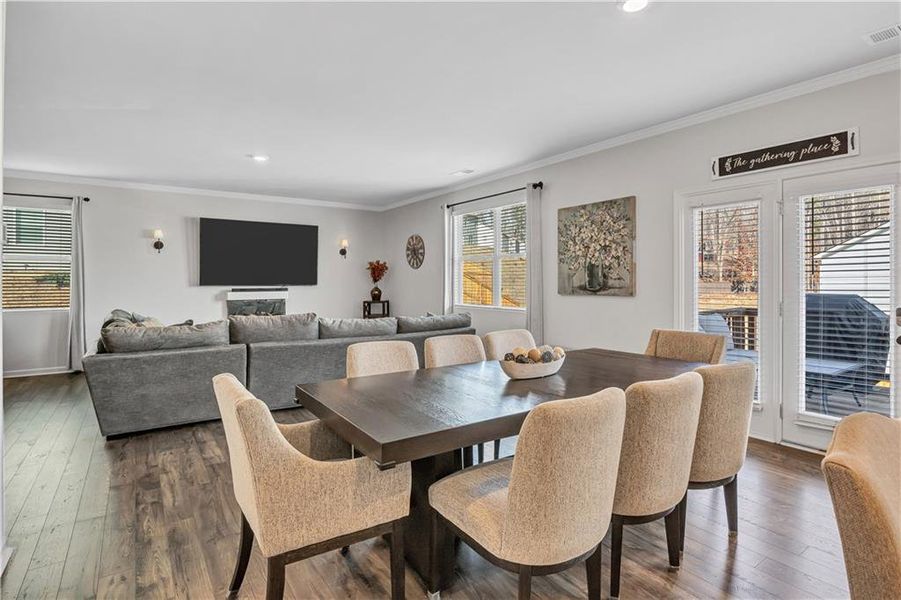 Furnished interior view inside a new home in Thompson Ridge, Dallas (Image 11).