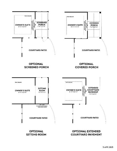 2D floor plan layout for the Promenade by Epcon Communities in The Courtyards at Quail Park, Mint Hill, NC (Image 32).