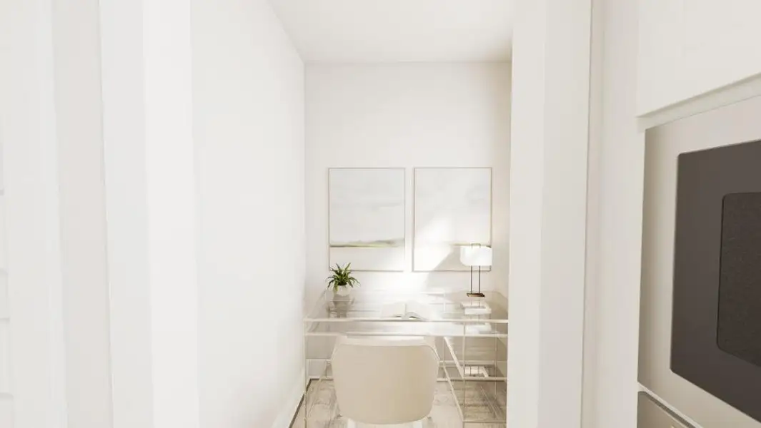 Furnished interior view inside a new home in Allen Park, Raleigh (Image 10).