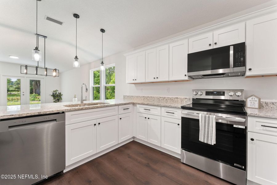Furnished interior view inside a new home in , Green Cove Springs (Image 45).