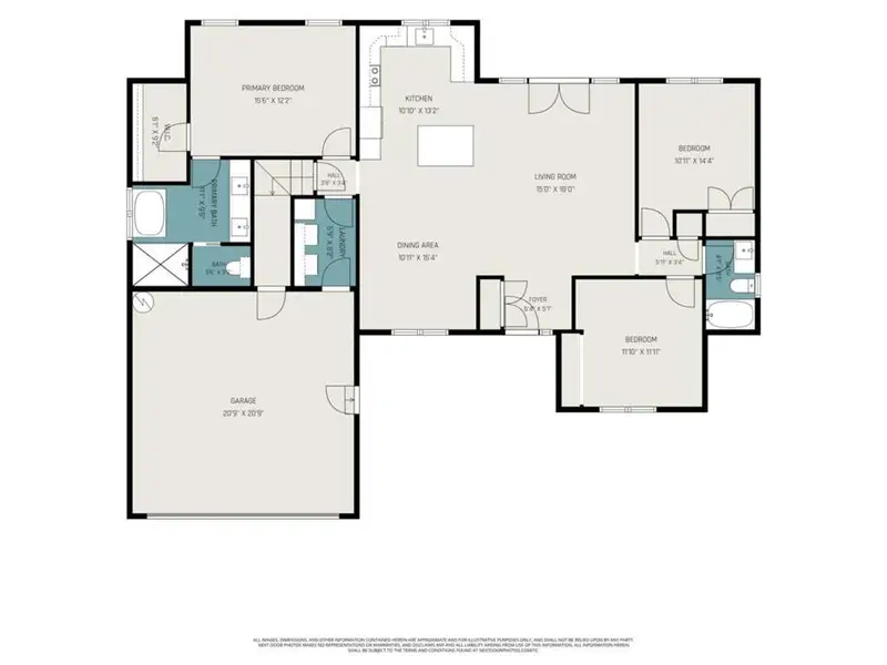 2D floor plan layout of this home in , Griffin, GA (Image 5). 2D floor plan layout of this home in , Griffin, GA (Image 5).