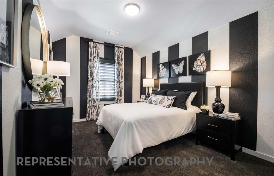 Furnished interior view inside a new home in Goodland, Midlothian (Image 24).