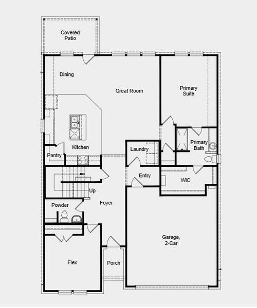 2D floor plan layout of this home in River Ridge, Crandall, TX (Image 5). 2D floor plan layout of this home in River Ridge, Crandall, TX (Image 5).