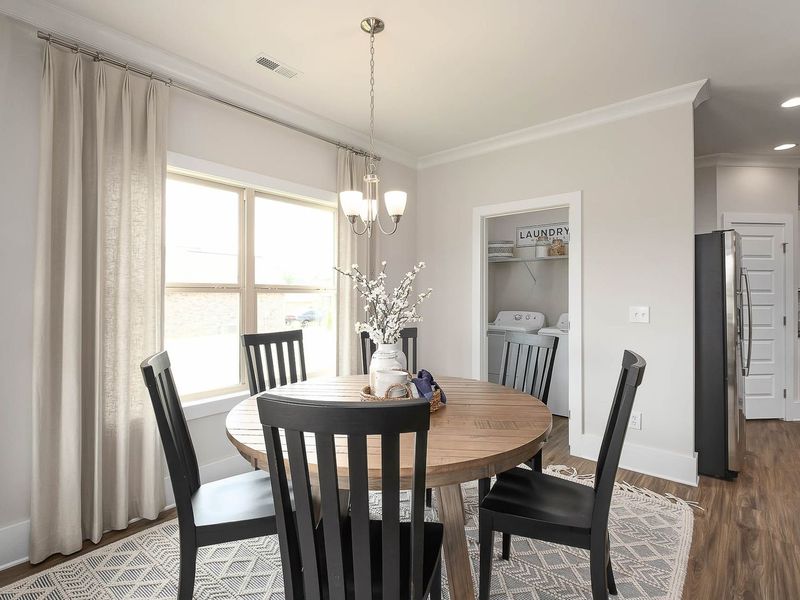 Representative furnished interior of a home built from the The Daphne E by Davidson Homes LLC in Bailey Park, Fayetteville (Image 17).