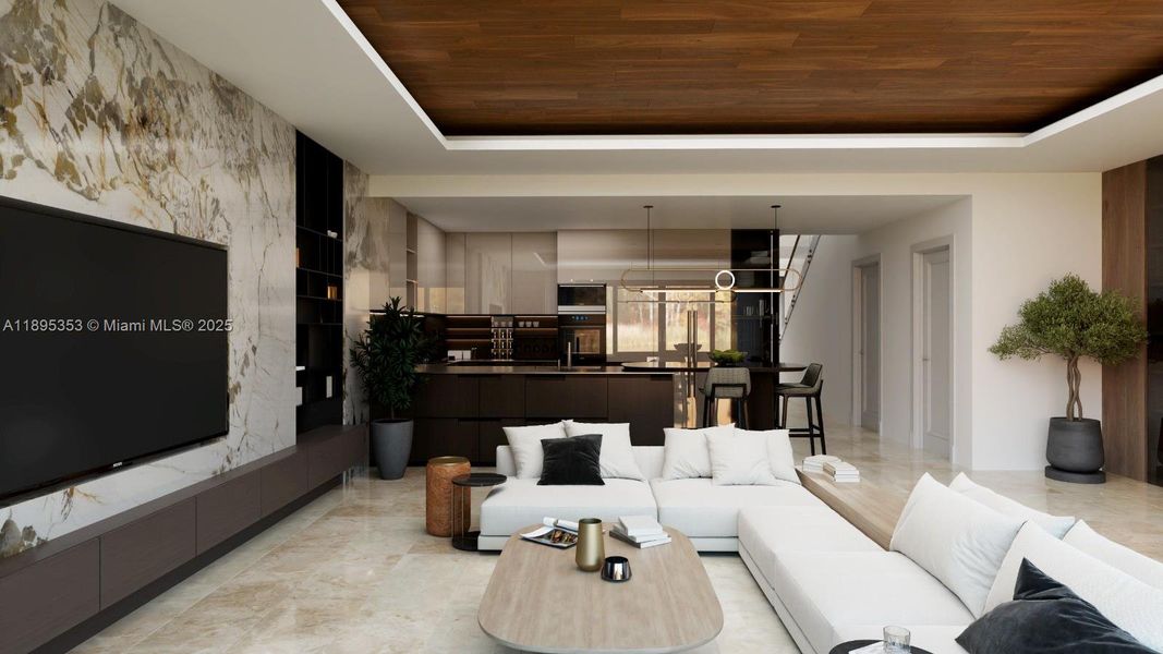 Furnished interior view inside a new home in , Fort Lauderdale (Image 22). Furnished interior view inside a new home in , Fort Lauderdale (Image 22).