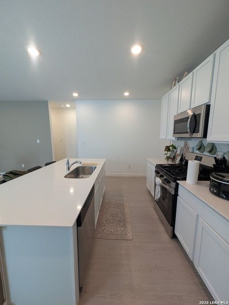 Furnished interior view inside a new home in Rose Valley, Converse (Image 8).