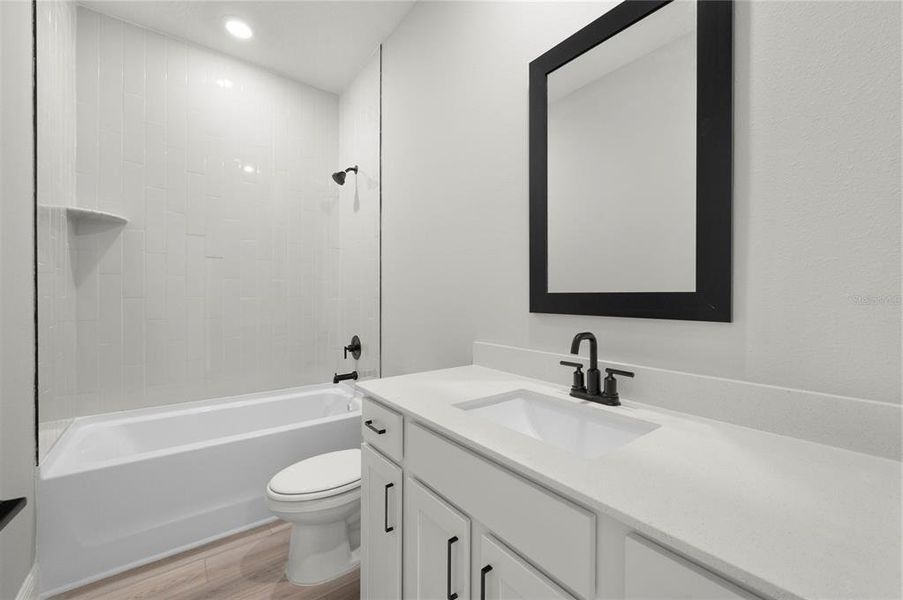 Furnished interior view inside a new home in Gum Lake Preserve, Lake Alfred (Image 9).