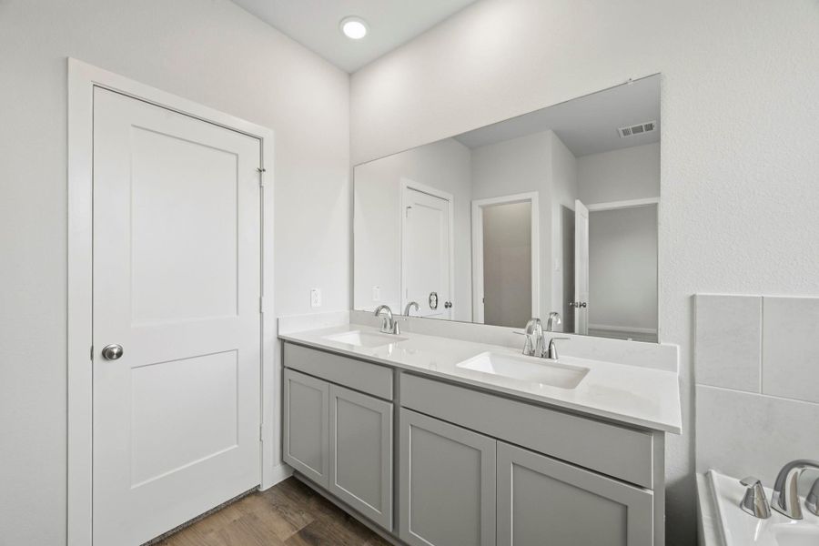 Furnished interior view inside a new home in Park Hill Villas, Stafford (Image 5).