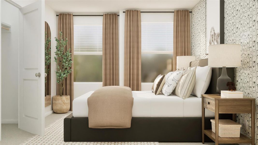 Furnished interior view inside a new home in The Grand Prairie, Hockley (Image 13).