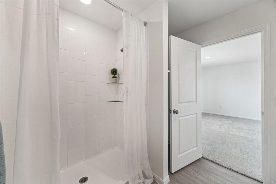 Oversized walk in shower Oversized walk in shower