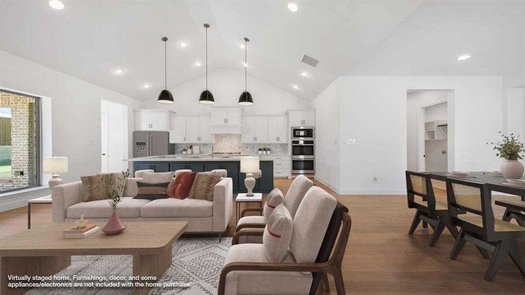 Furnished interior view inside a new home in Terraces, Rockwall (Image 10).