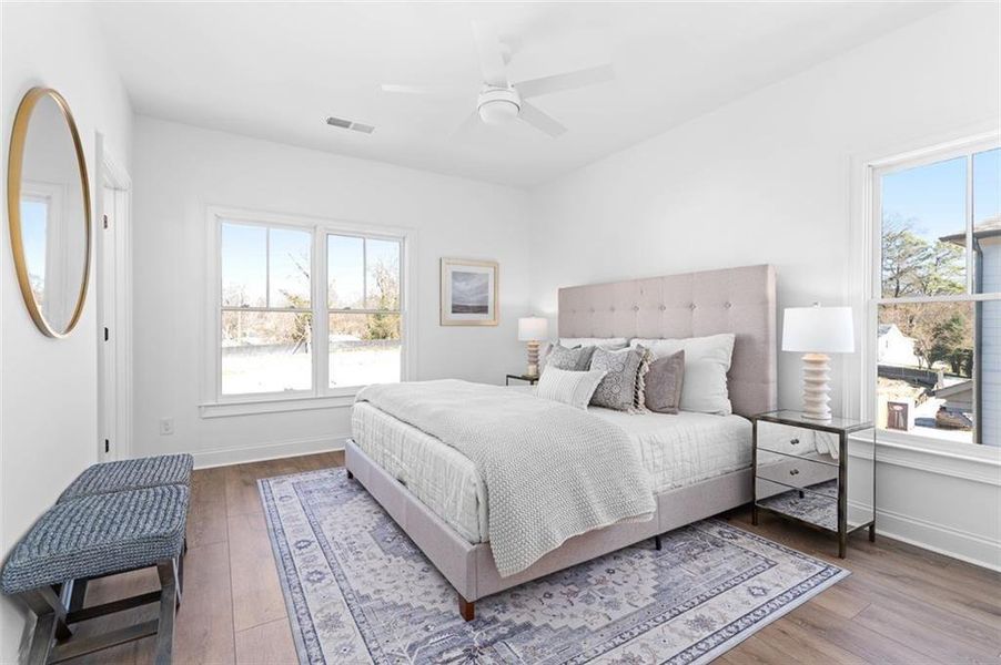Furnished interior view inside a new home in Stillwood, Atlanta (Image 10).