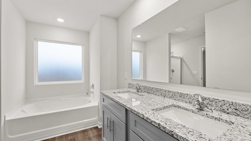 Furnished interior view inside a new home in Captain's Corner, Grovetown (Image 10).