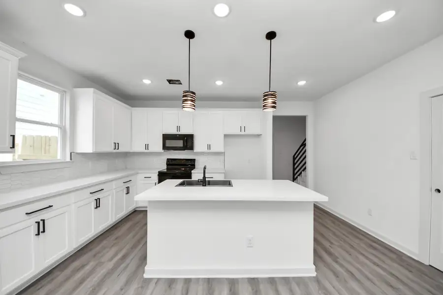 Furnished interior view inside a new home in , Houston (Image 8).