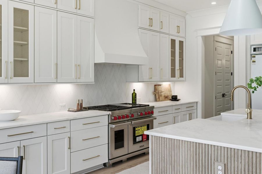 Furnished interior view inside a new home in , Mount Pleasant (Image 12).