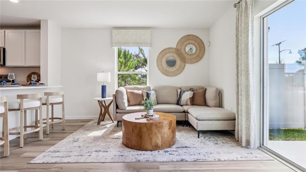 Furnished interior view inside a new home in Twisted Oaks, Wildwood (Image 7).