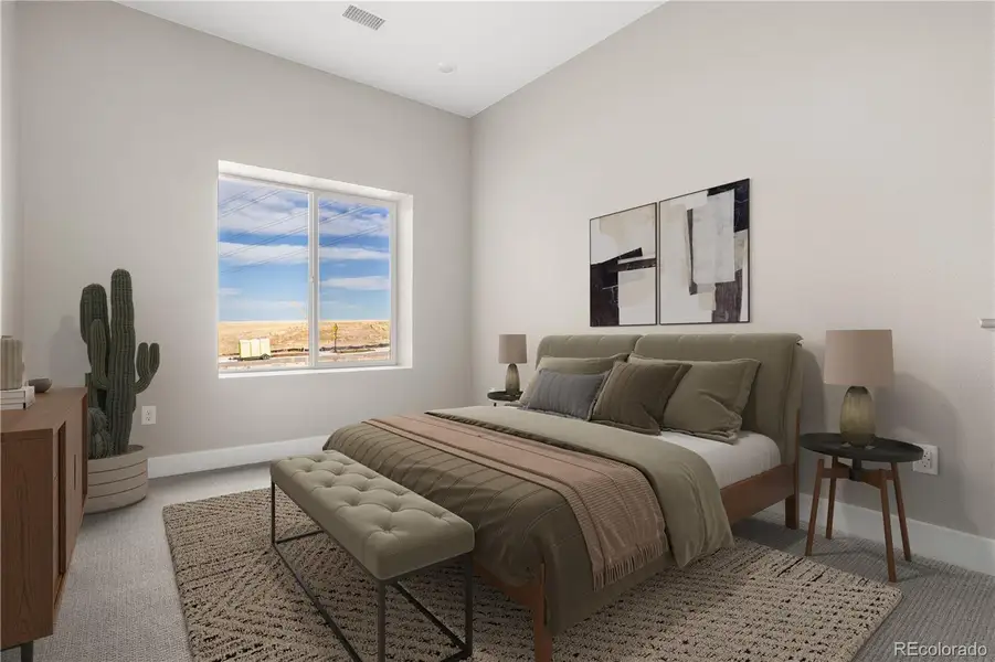 Furnished interior view inside a new home in Tribute at Lyric, Lone Tree (Image 9). Furnished interior view inside a new home in Tribute at Lyric, Lone Tree (Image 9).