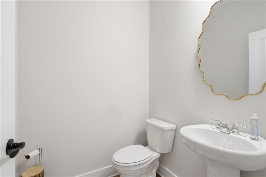Furnished interior view inside a new home in , Flowery Branch (Image 15).