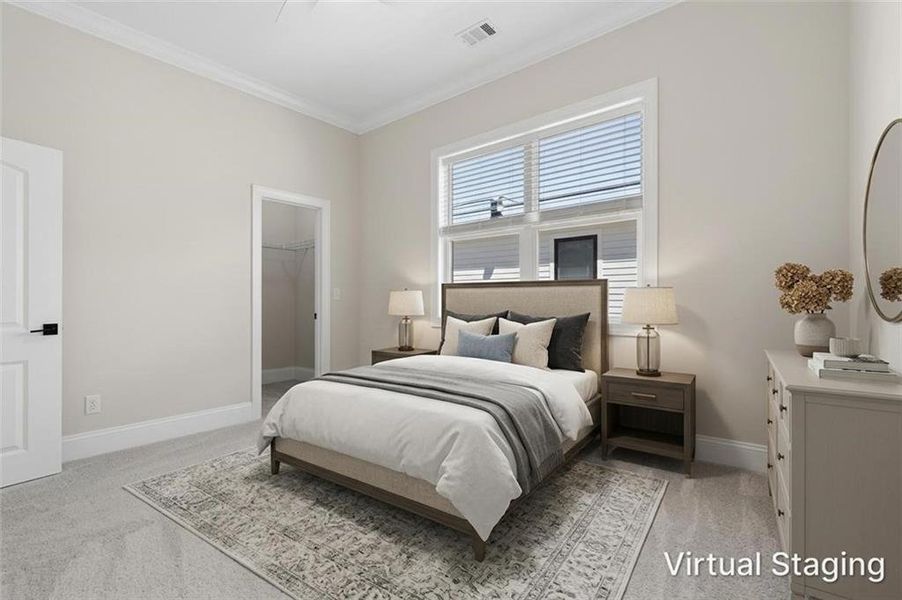 Furnished interior view inside a new home in , Covington (Image 9).