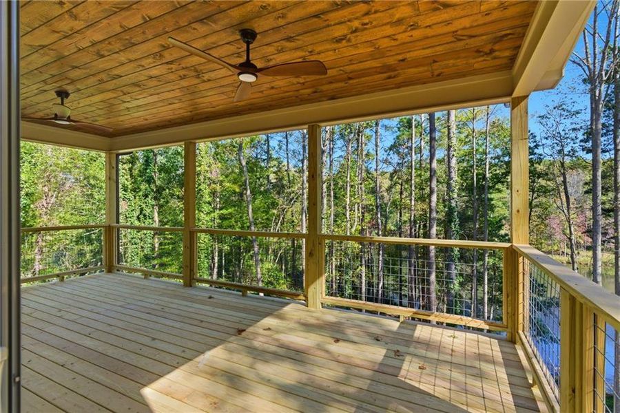 Exterior details and patio area of a home in , Ball Ground (Image 3). Exterior details and patio area of a home in , Ball Ground (Image 3).