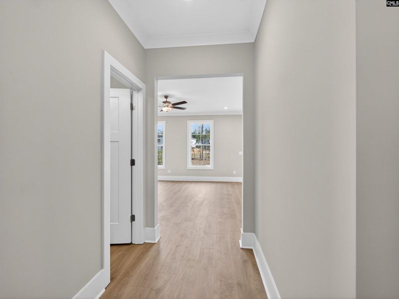 Spacious, unfurnished interior of a new home in Collins Cove, Chapin (Image 21).