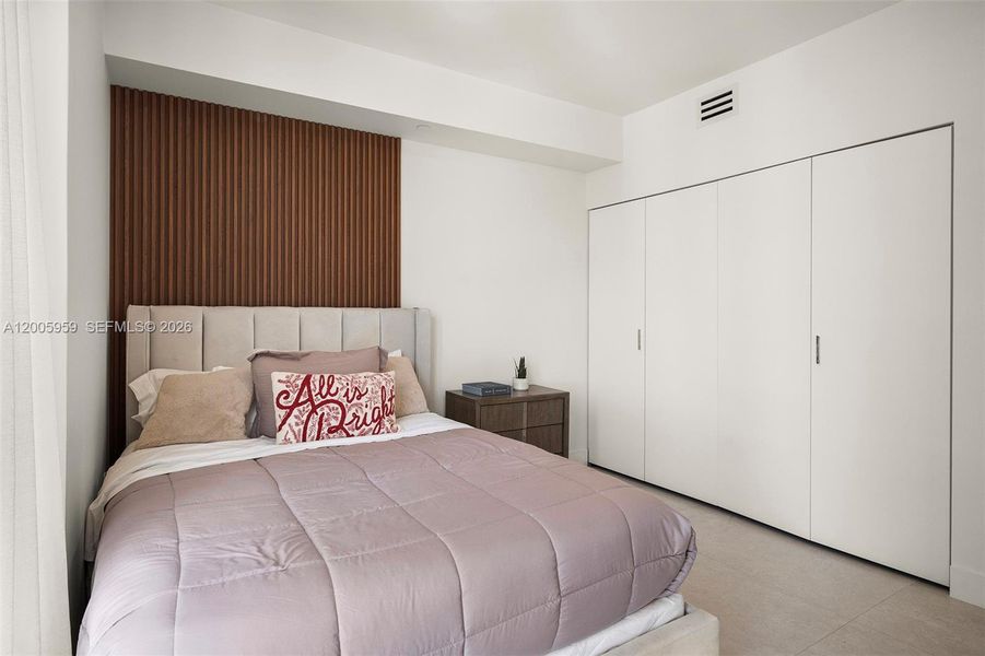 Furnished interior view inside a new home in , Miami (Image 26).