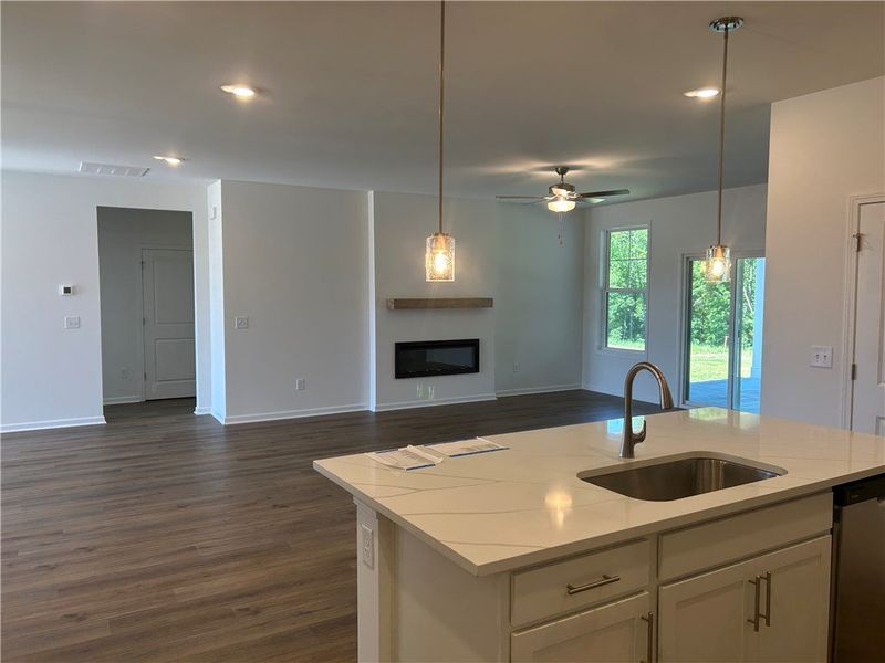 Furnished interior view inside a new home in Lawton Ridge, Anderson (Image 8).