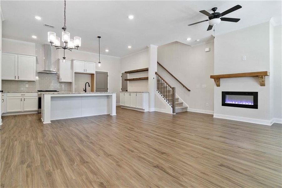 Furnished interior view inside a new home in Serenity, Hapeville (Image 6).