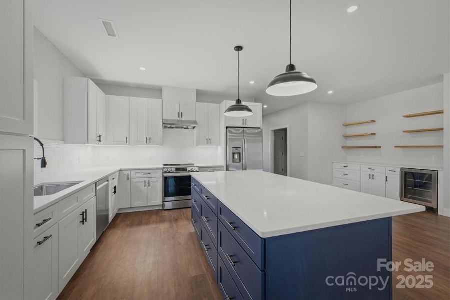 Furnished interior view inside a new home in , Morganton (Image 5).