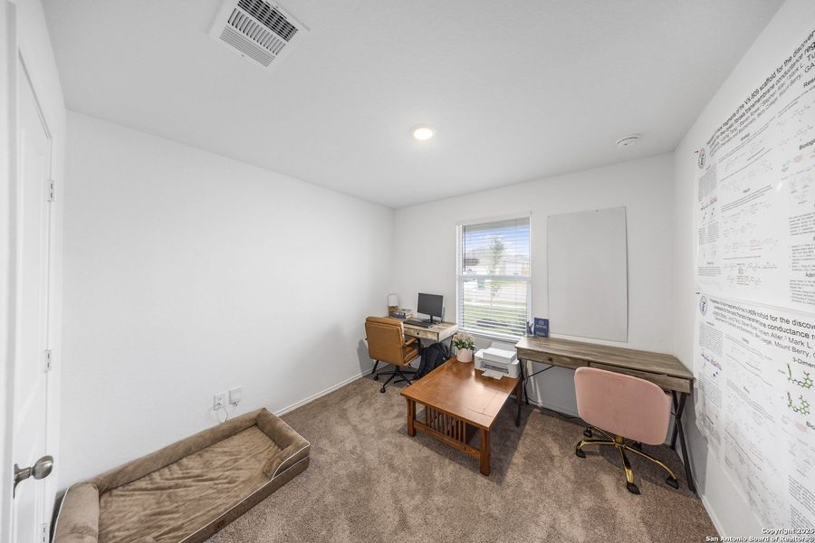 Furnished interior view inside a new home in Guadalupe Heights: Watermill Collection, Seguin (Image 16). Furnished interior view inside a new home in Guadalupe Heights: Watermill Collection, Seguin (Image 16).