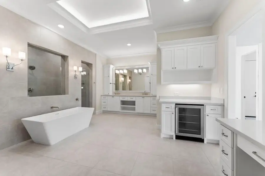 Furnished interior view inside a new home in , Spring (Image 5). Furnished interior view inside a new home in , Spring (Image 5).