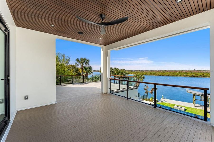 Exterior details and patio area of a home in , New Smyrna Beach (Image 34).