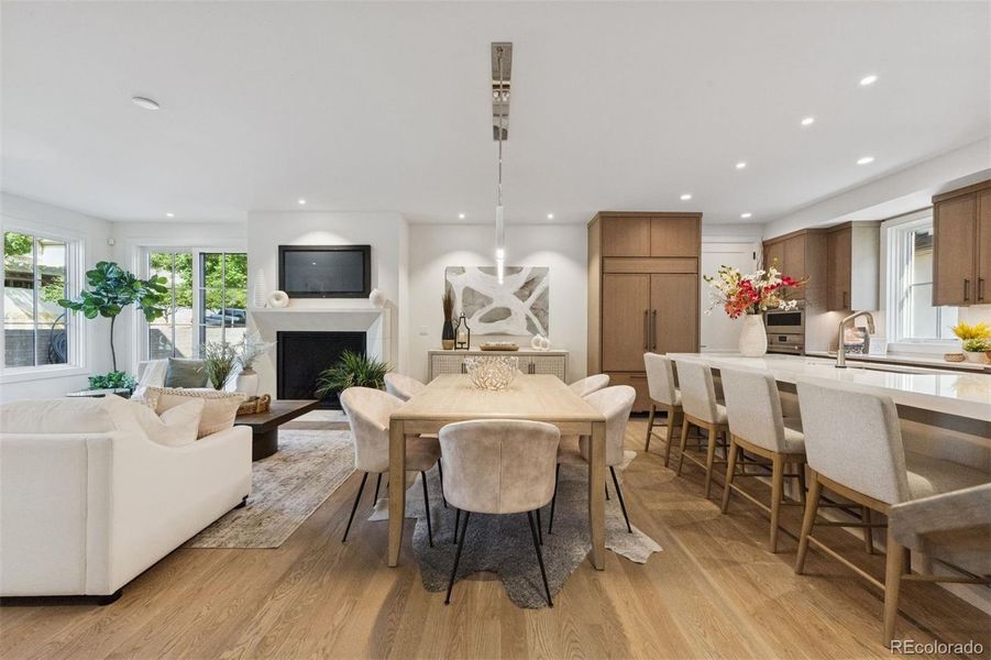 Furnished interior view inside a new home in , Denver (Image 3).