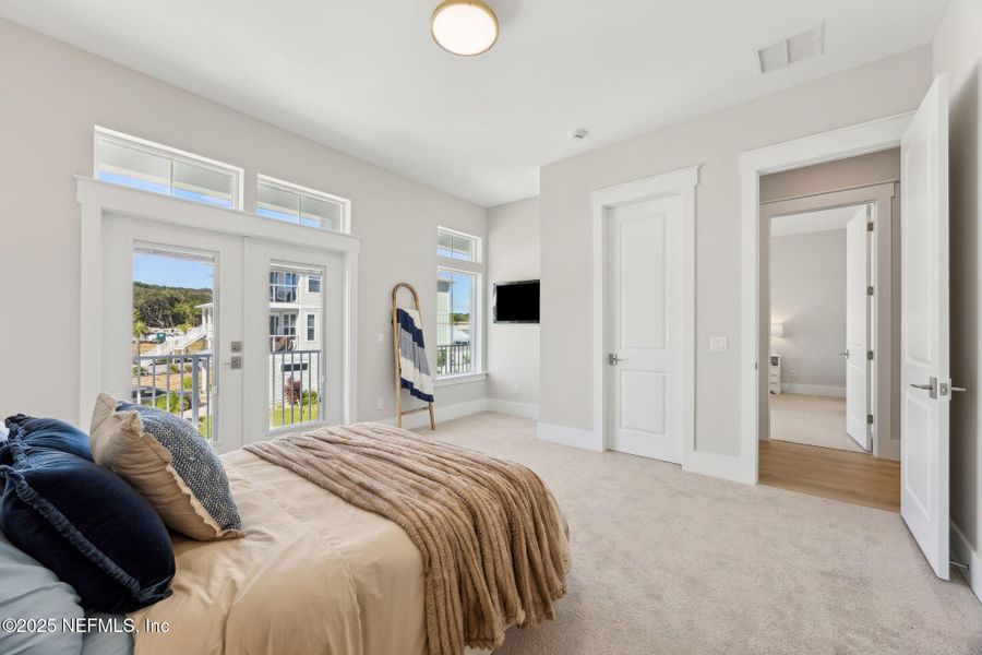 Furnished interior view inside a new home in , Fernandina Beach (Image 37). Furnished interior view inside a new home in , Fernandina Beach (Image 37).