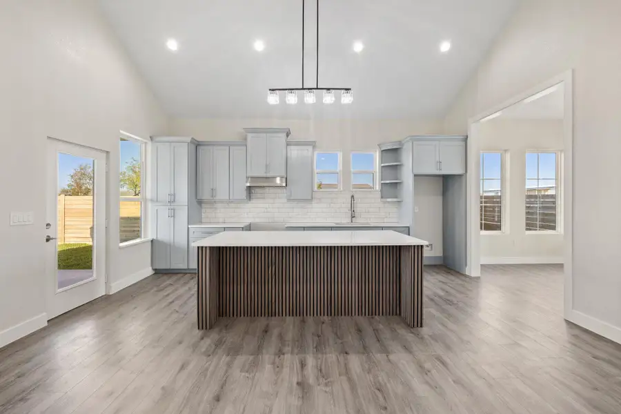 Furnished interior view inside a new home in , Dale (Image 11).