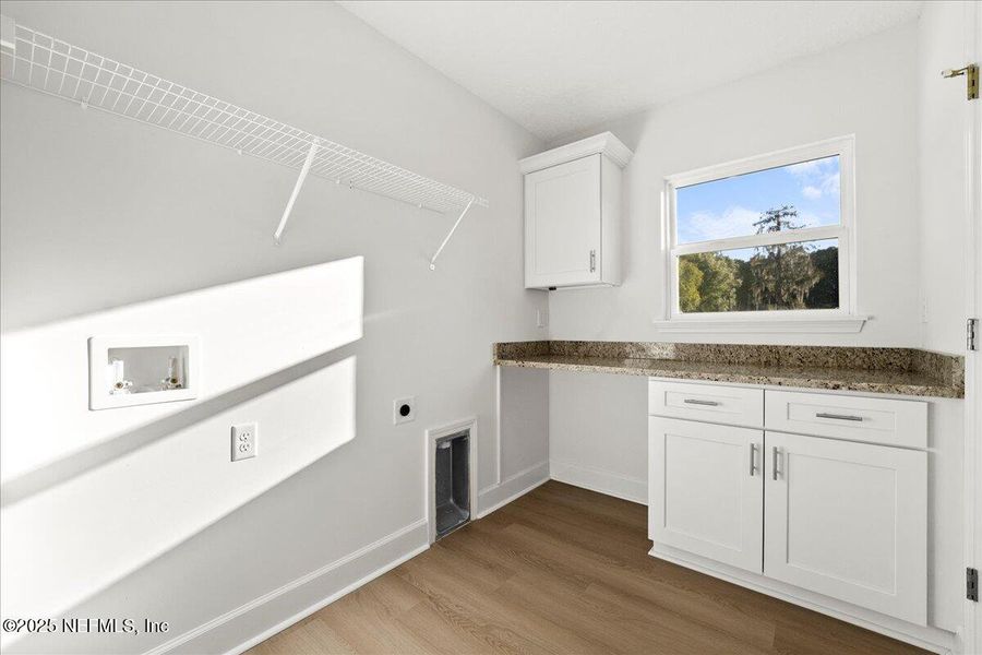 Furnished interior view inside a new home in , Starke (Image 5). Furnished interior view inside a new home in , Starke (Image 5).