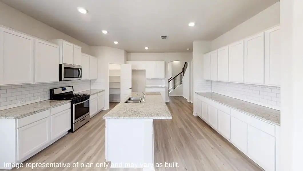 Representative furnished interior of a home built from the The Stallion by D.R. Horton in Riverstone at Westpointe, San Antonio (Image 4). Representative furnished interior of a home built from the The Stallion by D.R. Horton in Riverstone at Westpointe, San Antonio (Image 4).