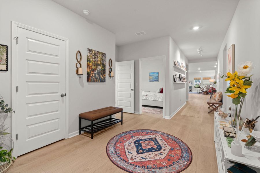 Furnished interior view inside a new home in Horizons at Summers Corner | 55+: The Legends, Summerville (Image 37).