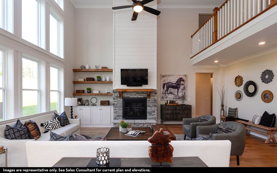 Furnished interior view inside a new home in Belvoir, Fairview (Image 12).