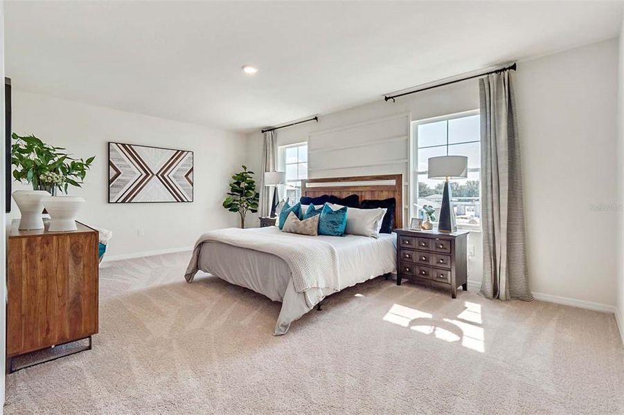 Furnished interior view inside a new home in Buena Lago, St. Cloud (Image 31).