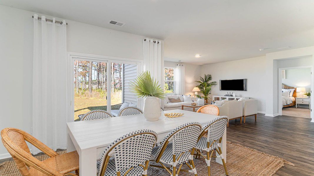 Representative furnished interior of a home built from the CALI by D.R. Horton in Harper Meadows, Loris (Image 18).