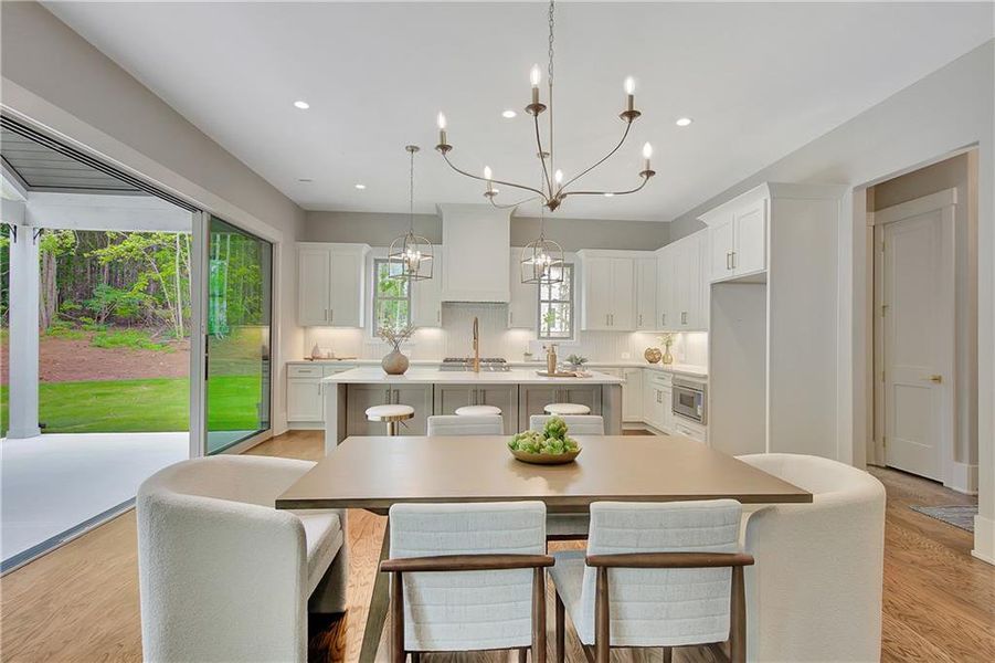 Furnished interior view inside a new home in , Newnan (Image 42). Furnished interior view inside a new home in , Newnan (Image 42).