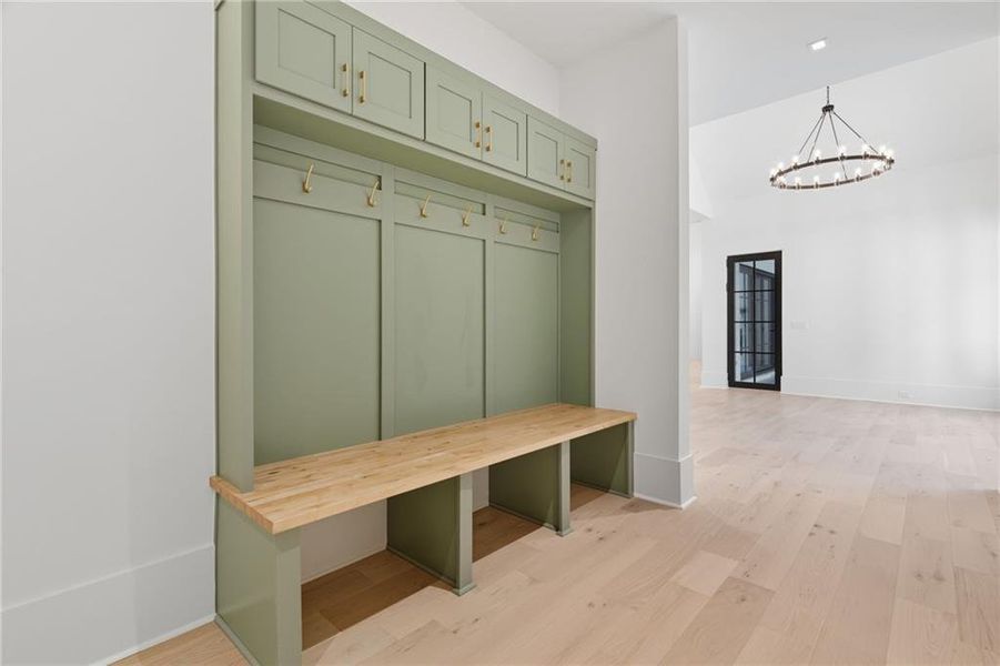 Furnished interior view inside a new home in , Alpharetta (Image 55).