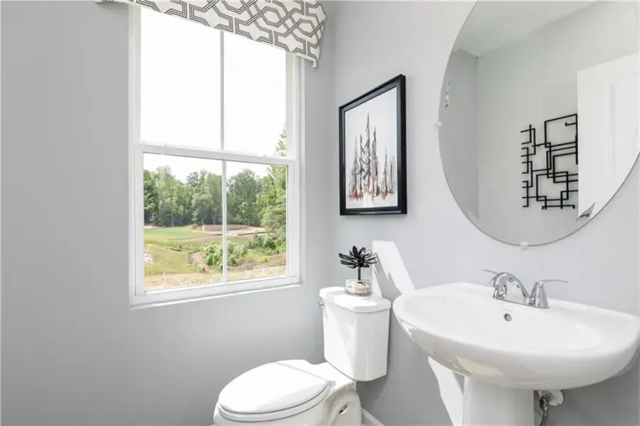 Furnished interior view inside a new home in , Powder Springs (Image 11).