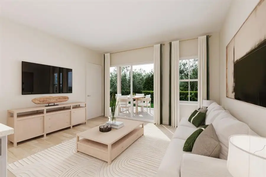 Furnished interior view inside a new home in Gibson Grove, Laurens (Image 3).