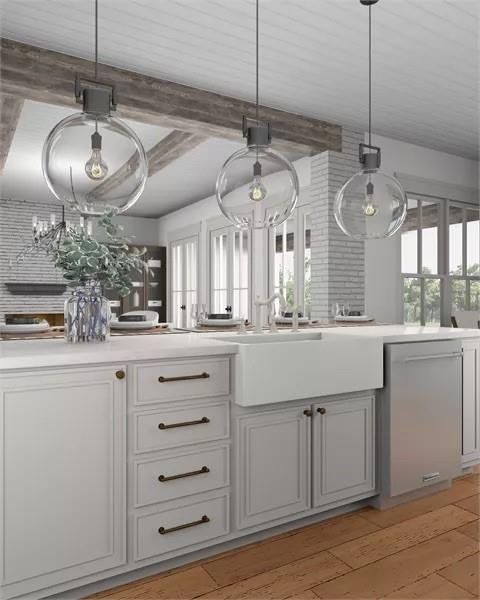 Furnished interior view inside a new home in , Lipan (Image 6).